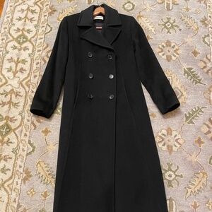 FINAL OFFER: Vintage Calvin Klein 100% Merino Wool Double-breasted Long Coat